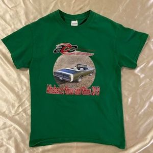 Green Car Show Graphic Tee